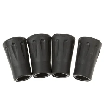 4 шт Сменных резиновых наконечника для палок для пеших прогулок, треккинговых палок 4 см