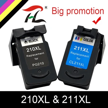HTL PG210 CL211 PG 210 XL CL 211 XL чернильные картриджи для Canon PG210XL CL211XL Pixma IP2700 IP2702 MP240 MP250 MP260 MP270 принтер